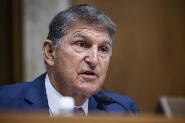 Sen. Joe Manchin (I-W.Va.). 