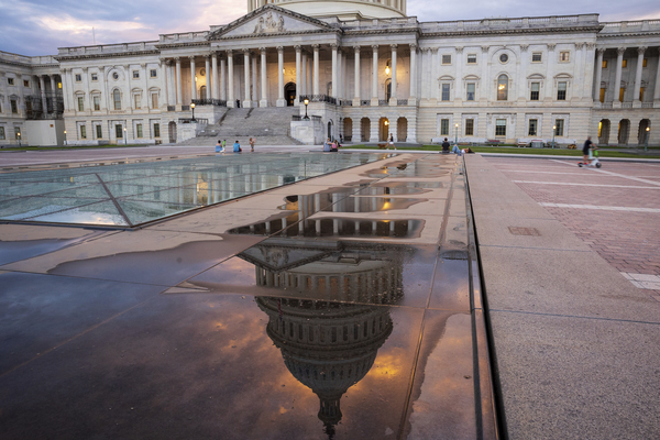 A view of the U.S. Capitol.