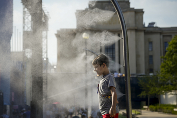 Olympics ‘heat deck’: Ice baths and rescued athletes