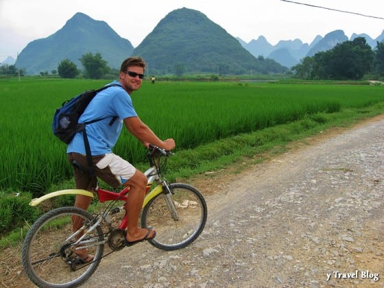 cycling through yangshuo china