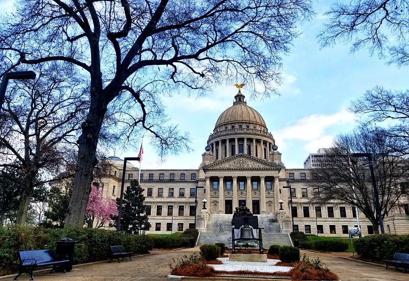 State Capitol Building in Jackson, Mississippi